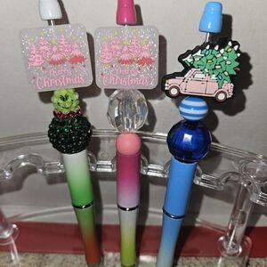 Festive Christmas Themed Pens